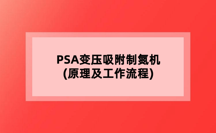 PSA变压吸附制氮机(原理及工作流程)